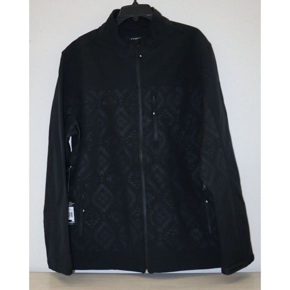 Cody James Core Men Sz L Black Southwestern Print Full Zip Steamboat Jacket $109 - Picture 7 of 9
